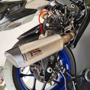 Demi-ligne d’échappement Yamaha R1 2015-2023