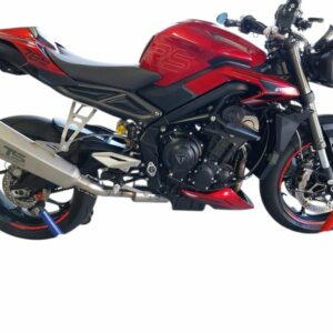 Ligne complète inox d’échappement Triumph 765 R/RS