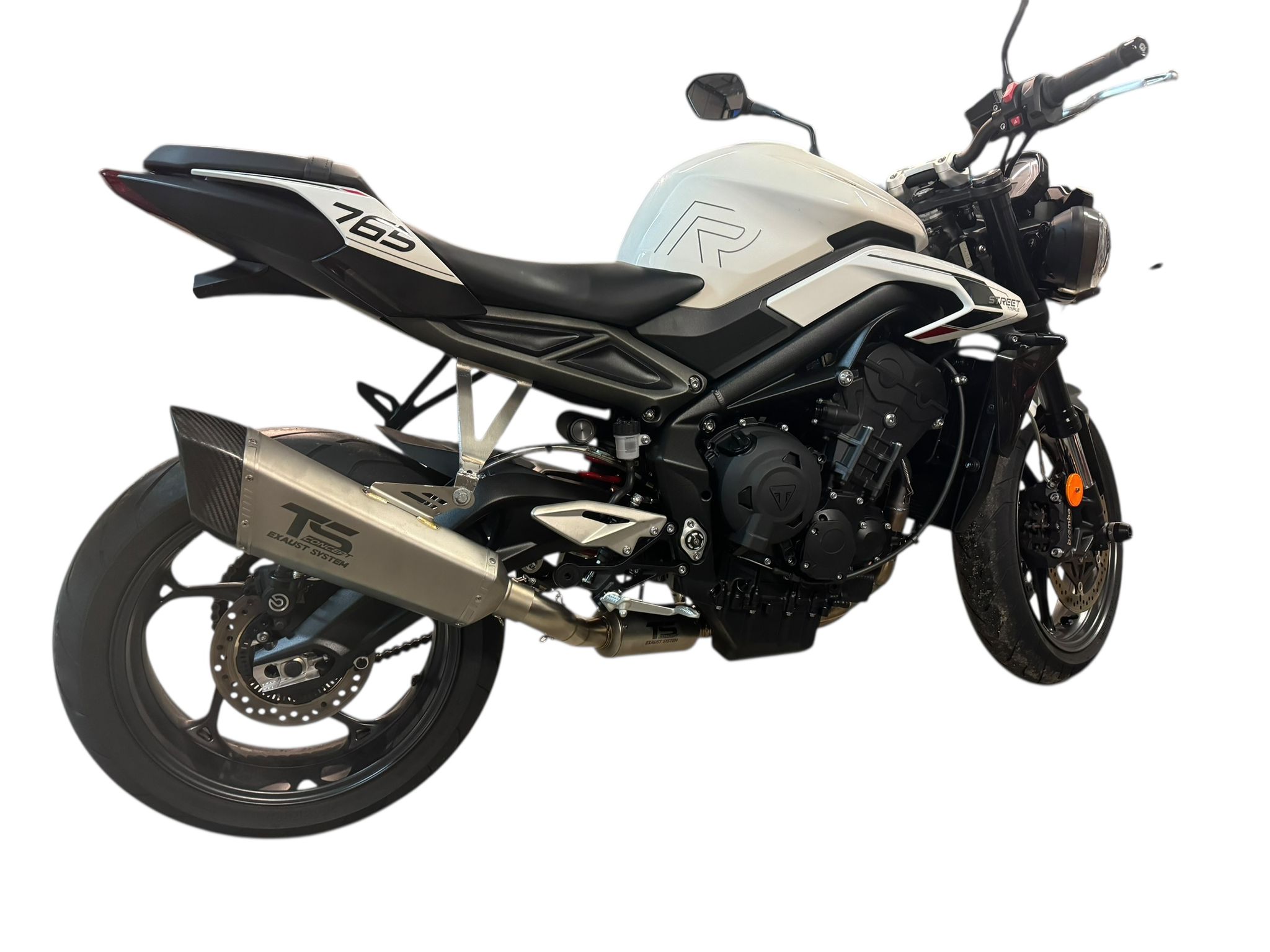 Demi ligne d'échappement Triumph street triple 765 R/RS – Image 3