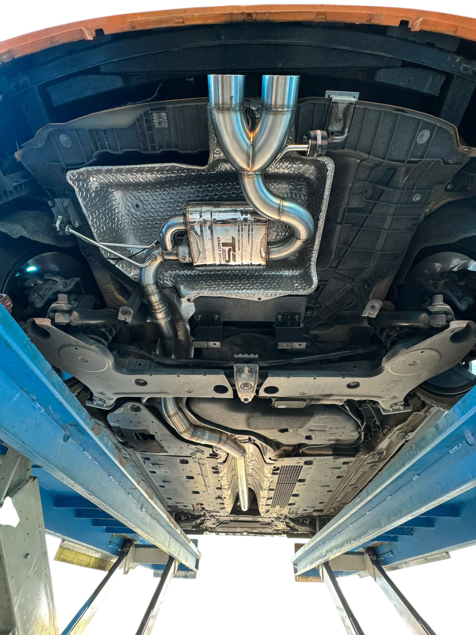 Demi ligne d'échappement Renault Megane 4 RS – Image 4