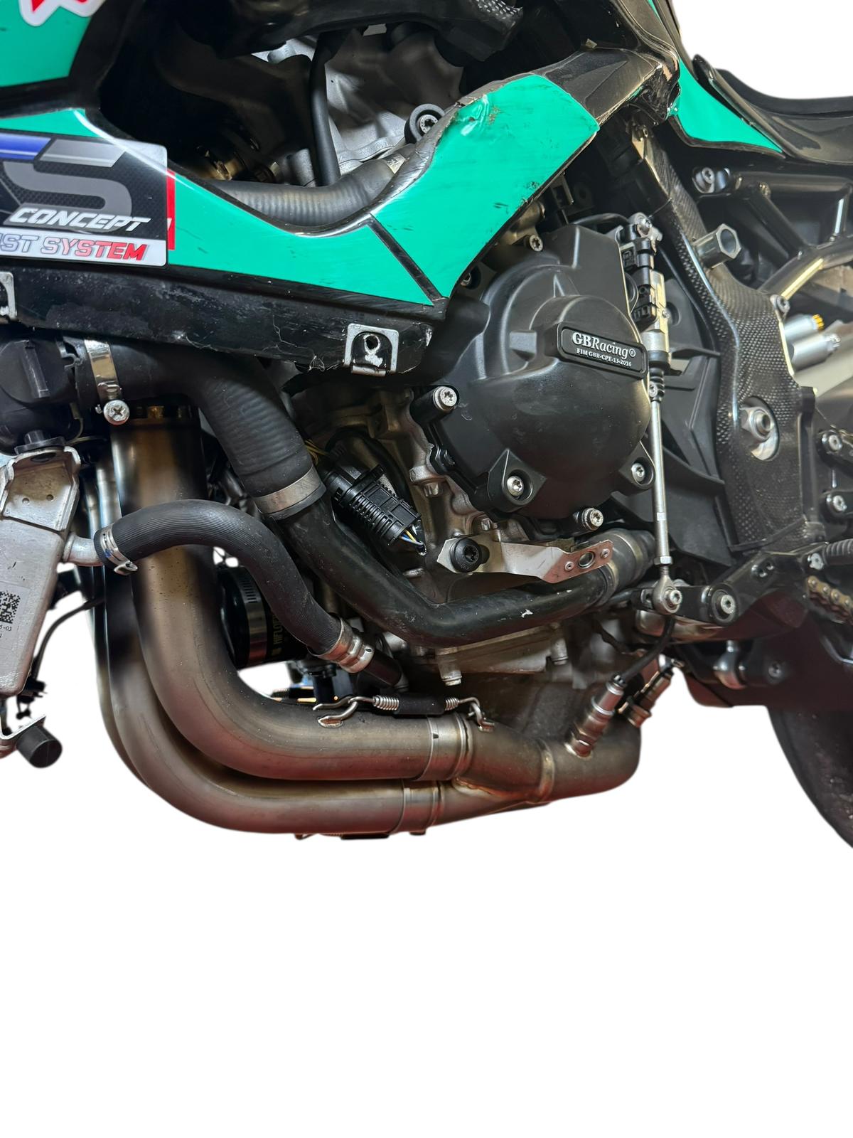 Ligne complète d'échappement Titane BMW S/M1000RR – Image 6