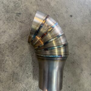 Embout d&rsquo;échappement coudé