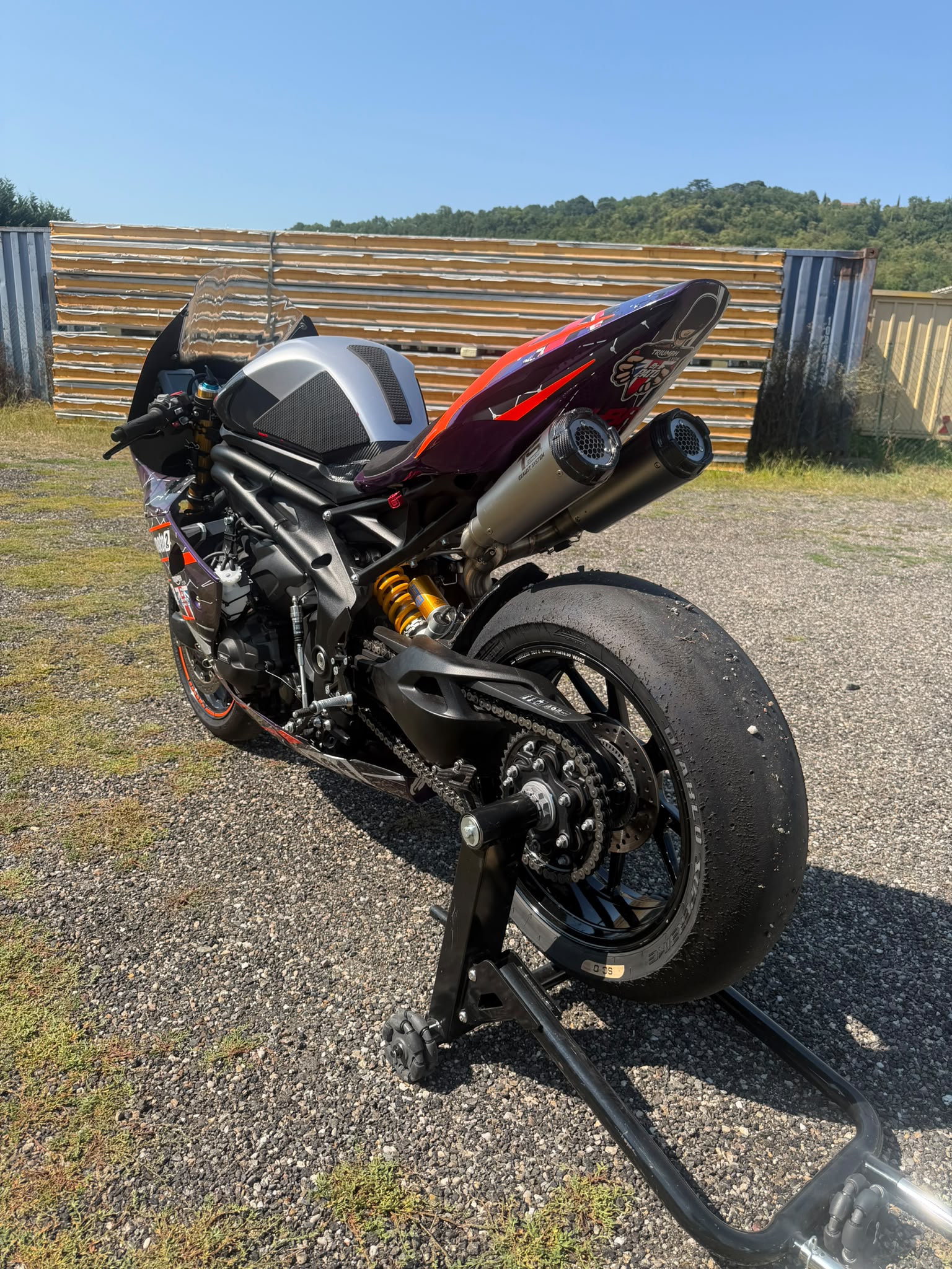 Demi ligne sous selle triumph speed triple 1200 rs – Image 2