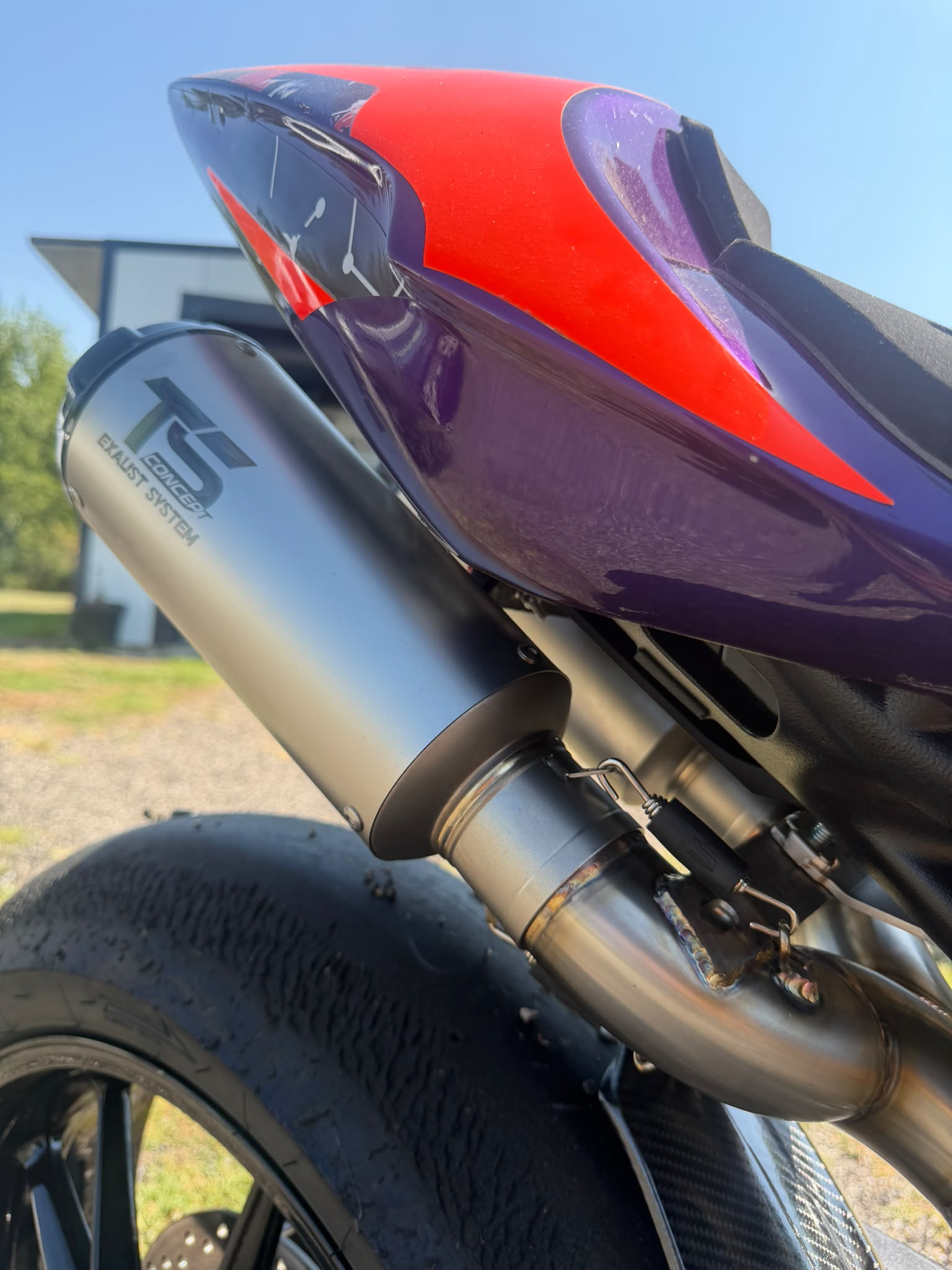 Demi ligne sous selle triumph speed triple 1200 rs – Image 6
